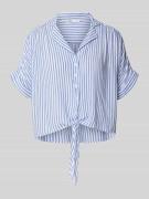 Regular fit overhemdblouse van pure viscose, model 'PAULA LIFE'