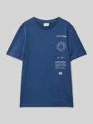 Regular fit T-shirt van puur katoen