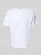 Regular fit T-shirt met ronde hals