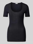 T-shirt met ronde hals