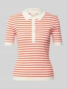 Poloshirt met ribboorden