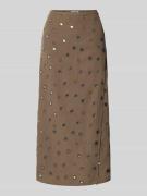 Wikkelrok met stitchings, model 'Salem'