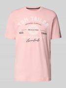 Regular fit T-shirt van puur katoen