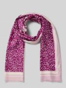 Sjaal met korte franjes