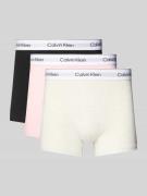 Boxershort met elastische band met logo in een set van 3 stuks