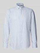 Regular fit zakelijk overhemd van puur katoen