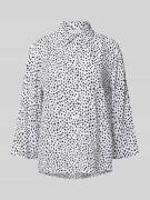 Overhemdblouse met knoopsluiting