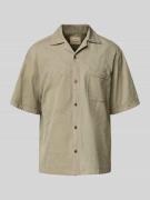 Vrijetijdsoverhemd met reverskraag, model 'LUKE'