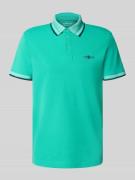 Regular fit poloshirt van katoenmix