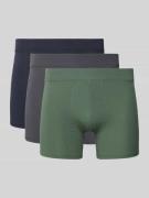 Boxershort met elastische band in een set van 3 stuks