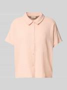 Boxy fit blouse van puur katoen