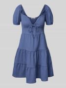 Mini-jurk in laagjeslook