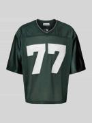 Tricot met labelstitching