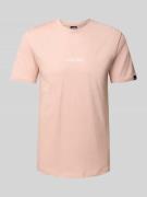 T-shirt met labelprint, model 'OLLIO'