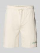 Regular fit sweatshorts met labelprint, model 'MOLLA'