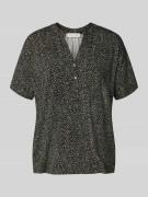 Relaxed fit blouseshirt van jersey