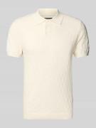 Regular fit poloshirt met knoopsluiting