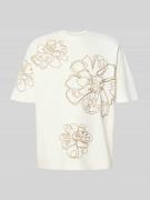 Relaxed fit T-shirt met ronde hals