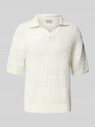 Poloshirt met ribboorden