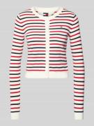 Regular fit cardigan van katoen