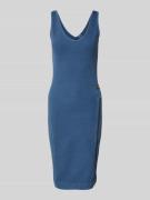 Mini-jurk met structuurmotief