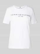 Regular fit T-shirt van puur katoen