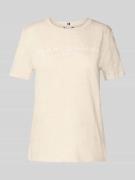 Regular fit T-shirt van puur katoen