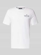 Regular fit T-shirt van puur katoen