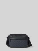 Schoudertas met labelopschrift