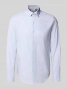 Slim fit zakelijk overhemd met knoopsluiting
