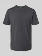 Regular fit T-shirt van katoenmix