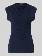 Slim fit T-shirt van viscose