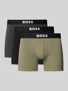 Regular fit boxershort van een mix van katoen en elastaan in een set v...