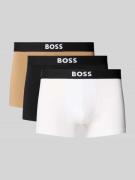 Regular fit boxershort van een mix van katoen en elastaan in een set v...