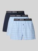 Regular fit boxershort van zuiver katoen in een set van3 stuks
