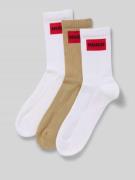 Sokken met labeldetail in een set van 3 paar