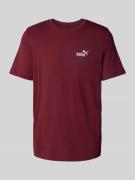 T-shirt met labelstitching