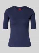 T-shirt met ronde hals, model 'Darnelia'
