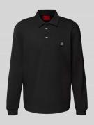 Poloshirt met labeldetail, model 'Dargenpolo'