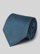 Zijden stropdas met structuurmotief