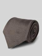 Zijden stropdas met all-over motief