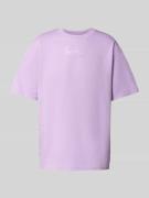 T-shirt met labelstitching