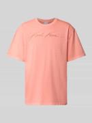 T-shirt met labelstitching