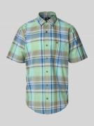 Straight fit vrijetijdsoverhemd met kentkraag