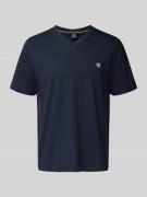 T-shirt met V-hals