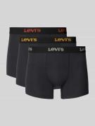 Boxershort met elastische logoband in een set van 3 stuks