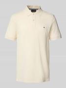 Regular fit poloshirt met logostitching