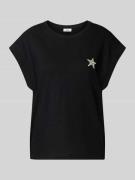 Regular fit T-shirt van puur katoen