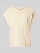 Regular fit T-shirt van puur katoen