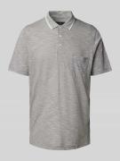 Regular fit poloshirt met borstzak
